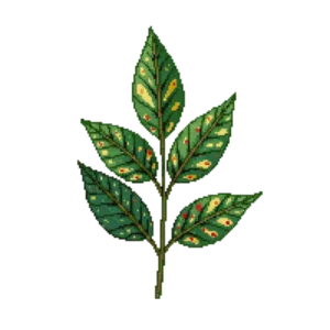 Illustration of Spotted Laurel
