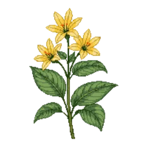 Illustration of Chocolate Flower