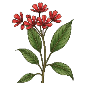 Illustration of Firecracker Bush