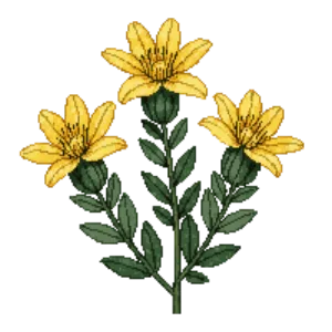 Illustration of Brittlebush