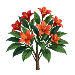 Illustration of Jungle Flame