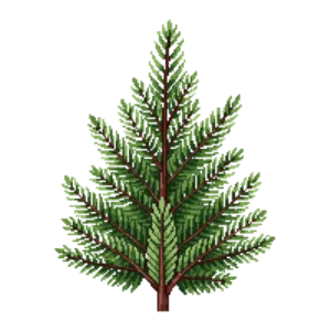 Illustration of Red Cedar 'Grey Owl'