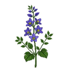 Illustration of Allegheny Monkeyflower