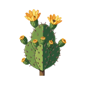 Illustration of Eastern Prickly Pear