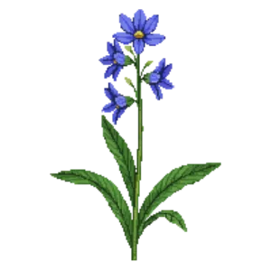 Illustration of Idaho Blue-eyed Grass