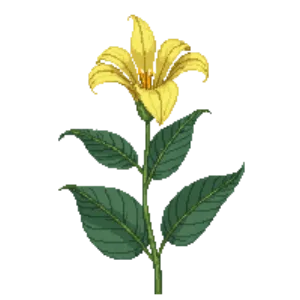 Illustration of Large-flowered Bellwort